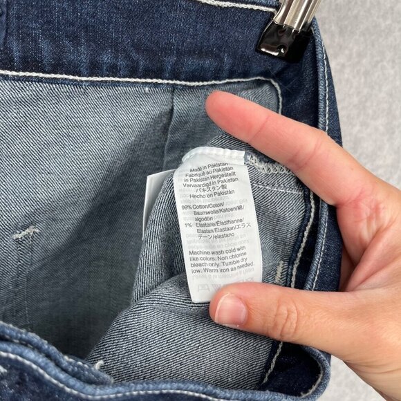 J Crew Mercantile Womens Highest Rise Sailor Pant Jeans Size 30 Nautical Blue - Picture 7 of 13